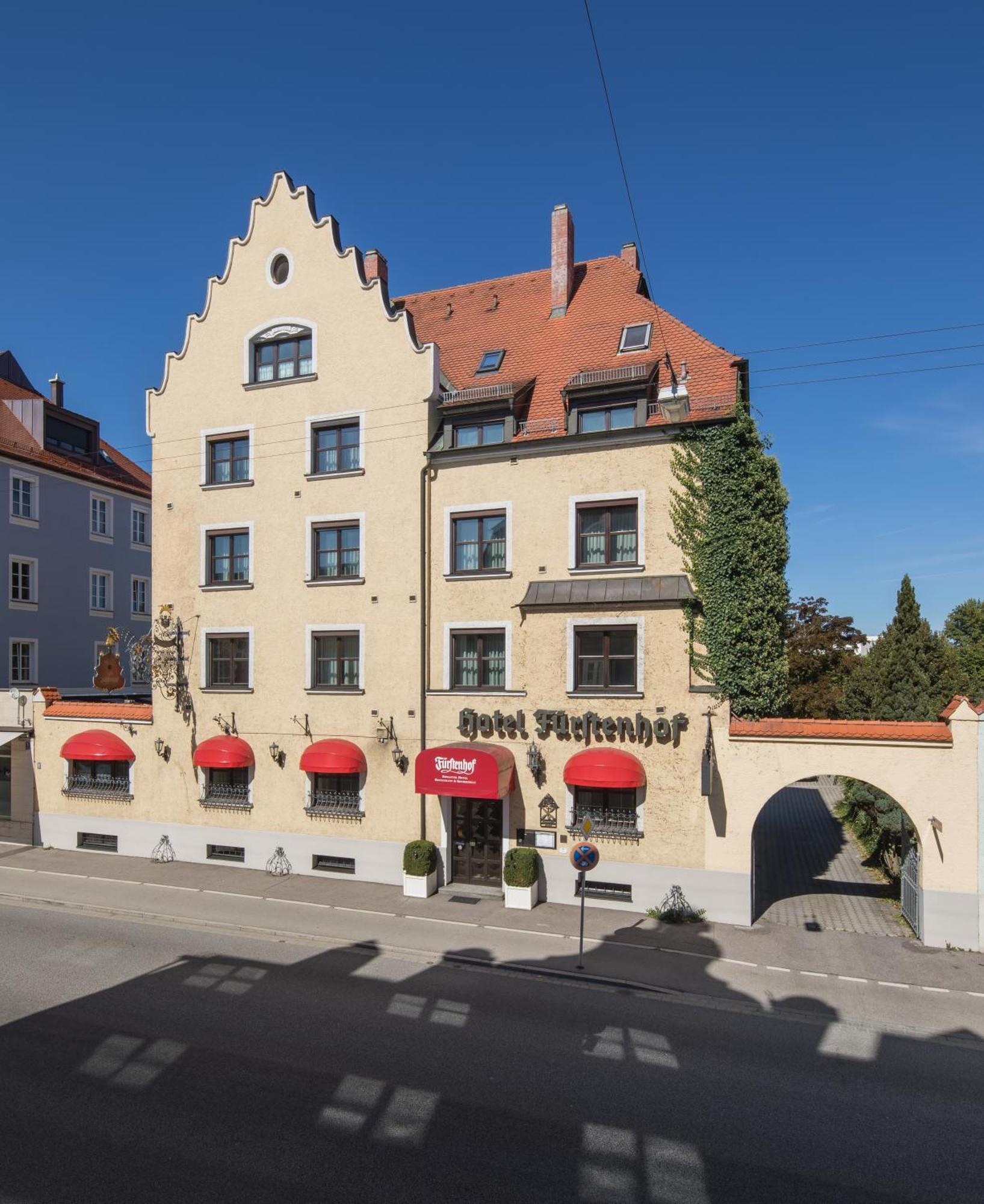 Romantik Hotel Fuerstenhof Landshut Exteriér fotografie