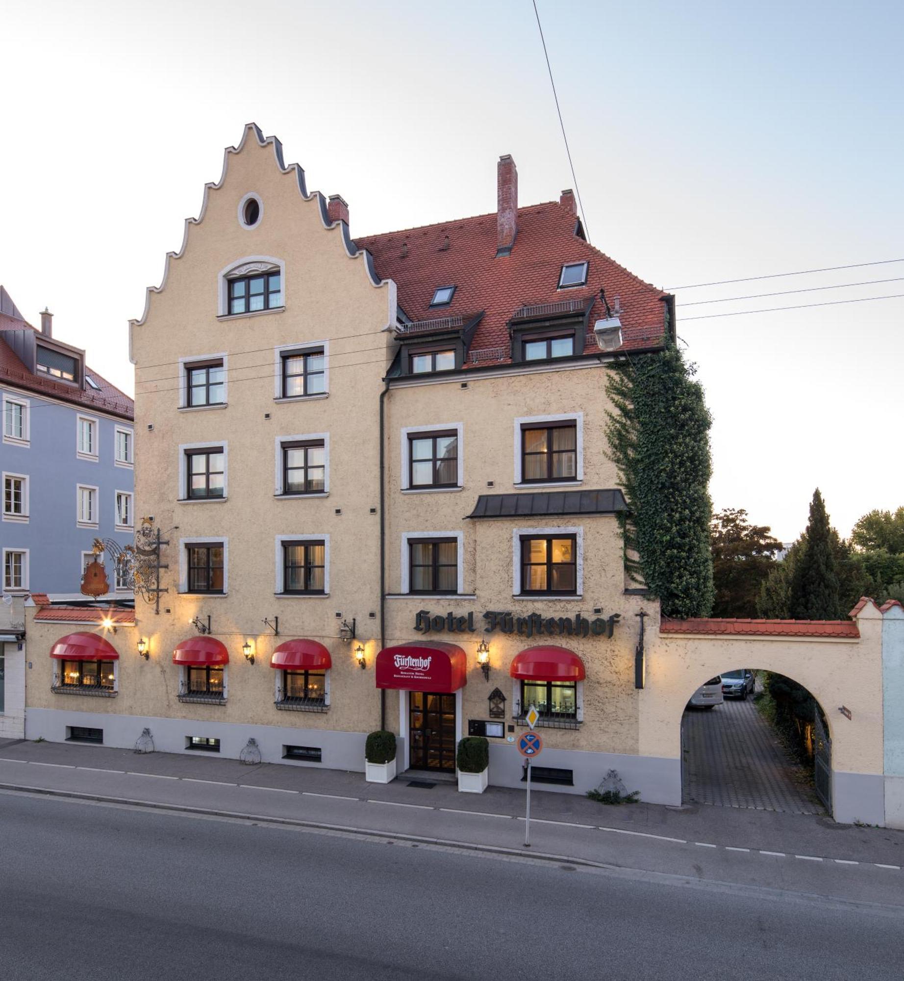 Romantik Hotel Fuerstenhof Landshut Exteriér fotografie